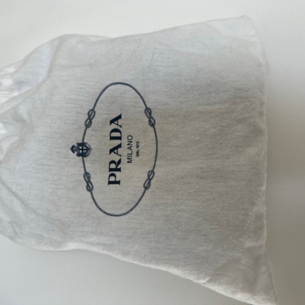 Prada BT1016 Calf Leather Crossbody Bag Brown and Brown NWT Perfect Condition - Picture 13 of 13